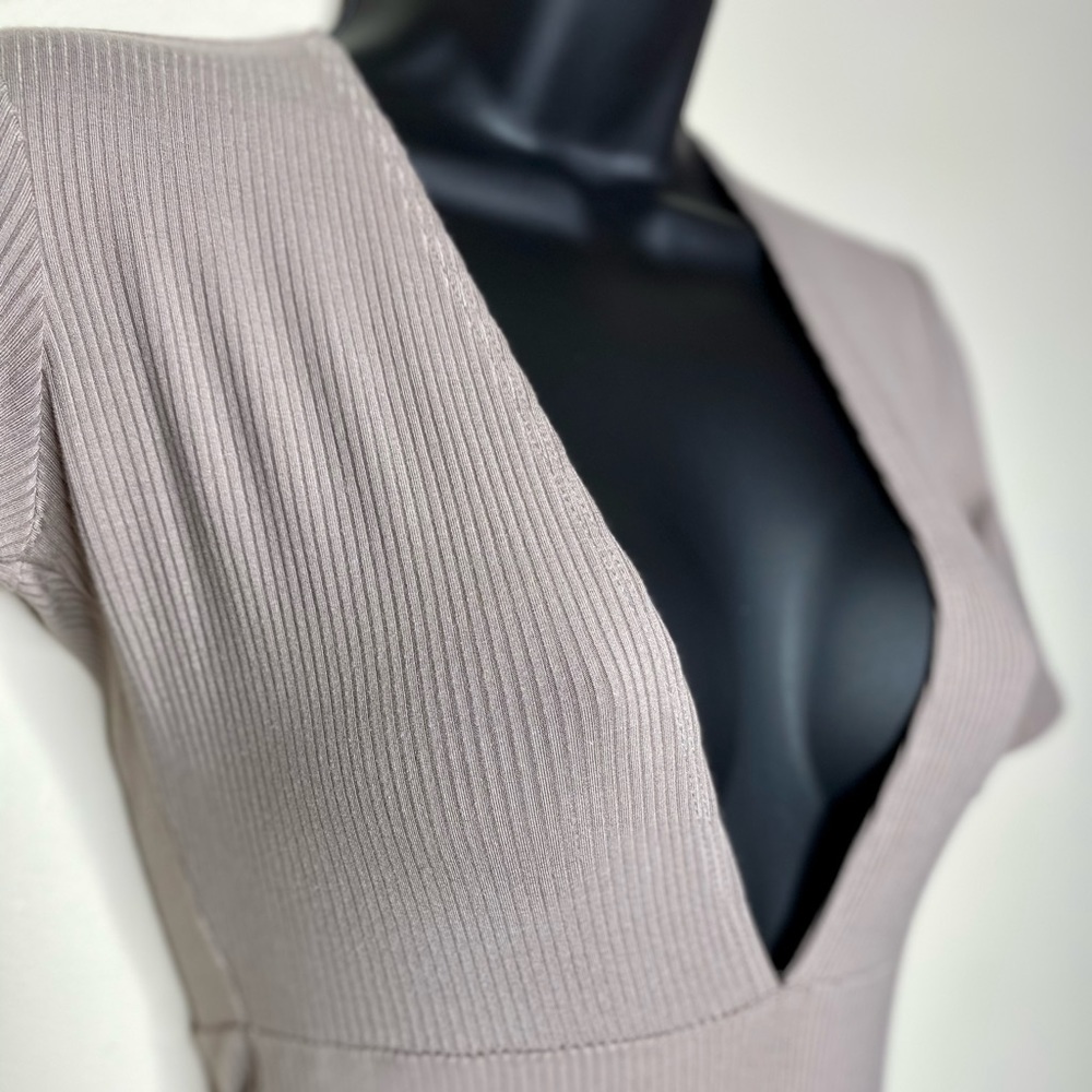 Forever 21 Tan/Cream Bodysuit